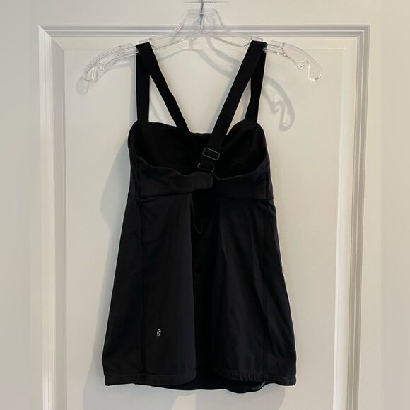 EUC Lululemon Black Run Catch Me Tank Sz. 6 - Picture 3 of 5